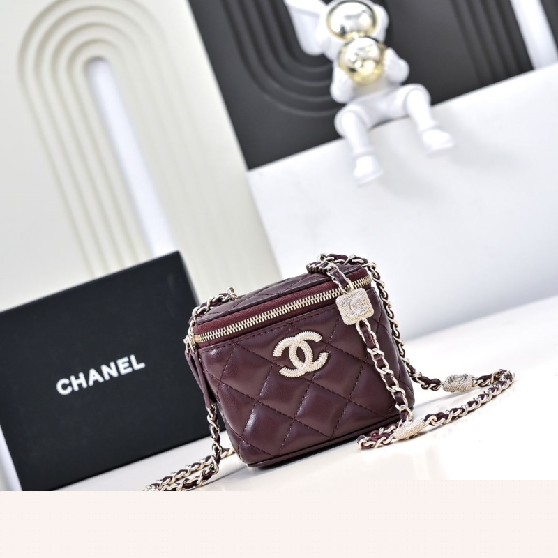 Ch*el cosmetic bags